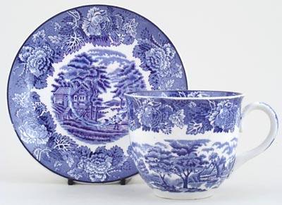 Cup and Saucer jumbo c1930s